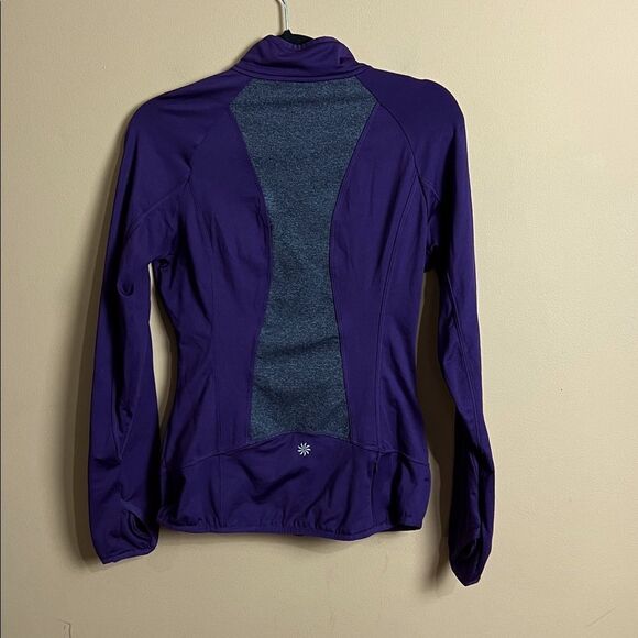 Athleta Women’s Size XS Purple & Gray Activewear Utility Multi-Pocket Jacket - Picture 5 of 5